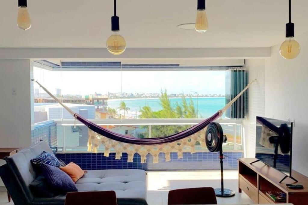 Joao Pessoa, A Dois Passos Do Paraiso, 2 Suites Com A/C, Vista Panoramica Para O Mar Do Bessa, Portaria 24H E 2 Vagas De Garagem Dış mekan fotoğraf