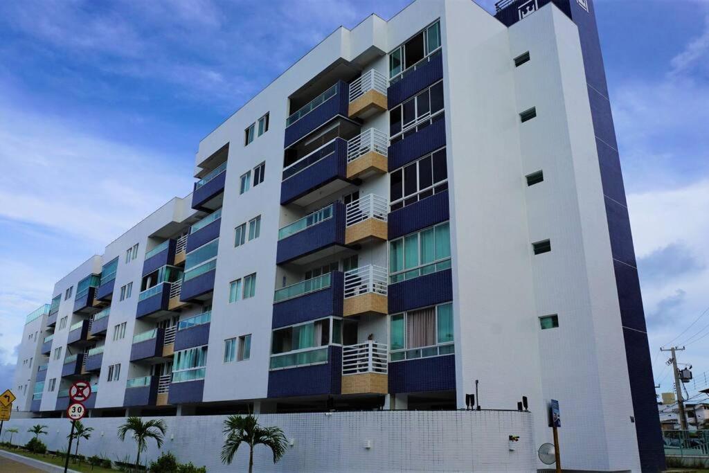 Joao Pessoa, A Dois Passos Do Paraiso, 2 Suites Com A/C, Vista Panoramica Para O Mar Do Bessa, Portaria 24H E 2 Vagas De Garagem Dış mekan fotoğraf